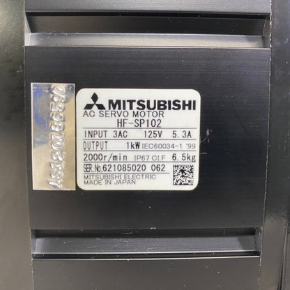三菱電機　ACサーボモーター　HF-SP102