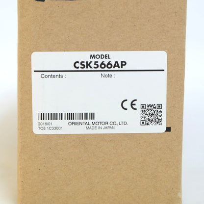 オリエンタルモーター　ステッピングモーターユニット 　CSK566AP （PK566NAW/SD5114P3）