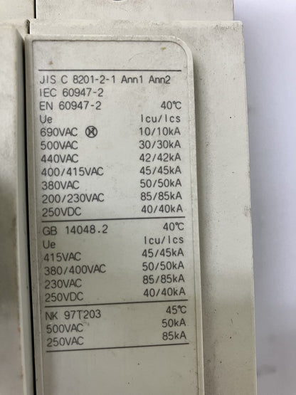 三菱電機　ノーヒューズ遮断器　ブレーカ　NF400-SW　400A　3P