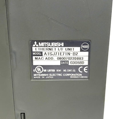 三菱電機　イーサーネットユニット　A1SJ71E71N-B2