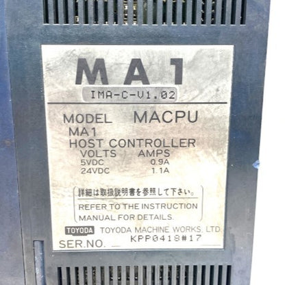 TOYODA　MA1 MACPU　IMA-C-V1.02