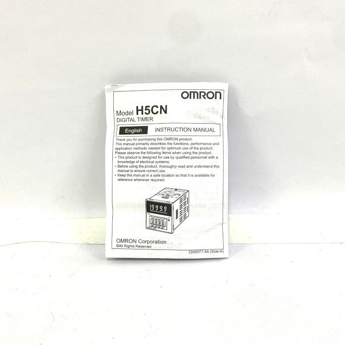 オムロン　タイマー　H5CN-YAN