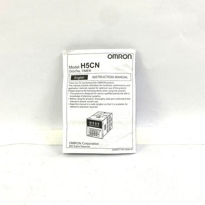 オムロン　タイマー　H5CN-YAN
