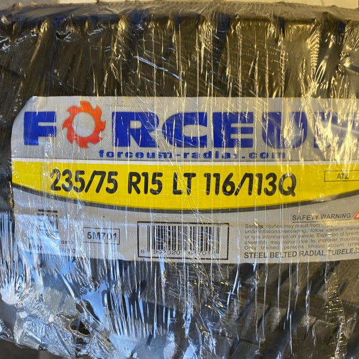 FORCEUM　タイヤ　235/75 R15 LT116/113Q