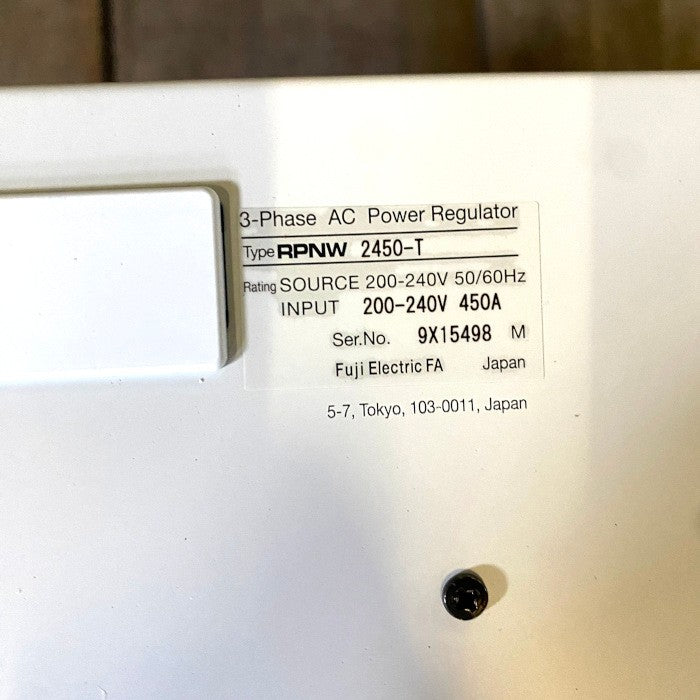 富士電機　交流電力調整器　RPNW　2450-T