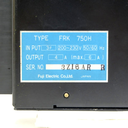 富士電機　サーボアンプ　FRK750H