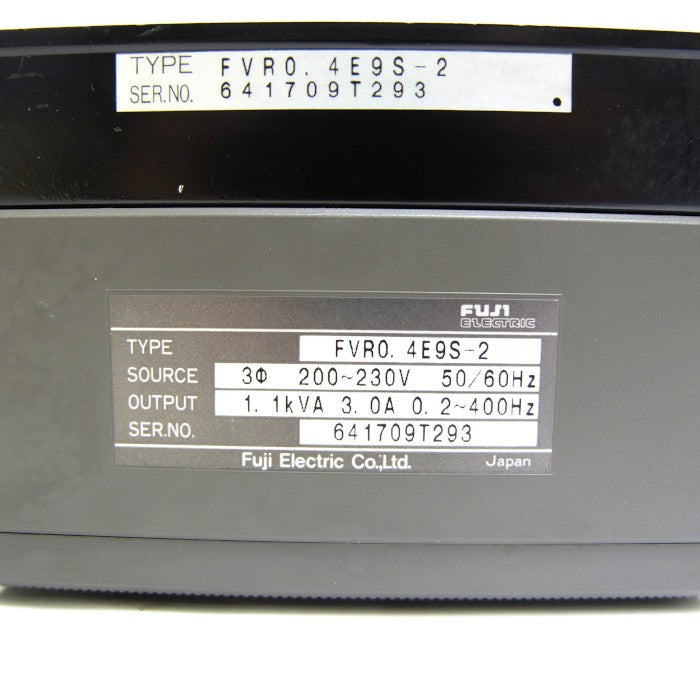 富士電機　インバーター　FVR0.4E9S-2