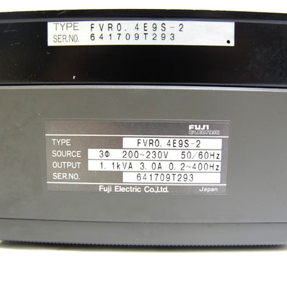 富士電機　インバーター　FVR0.4E9S-2