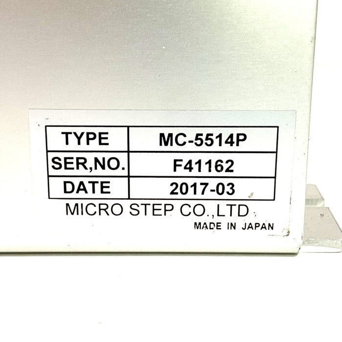 MICROSTEP　5相ステッピングモータードライバー　MC-5514P