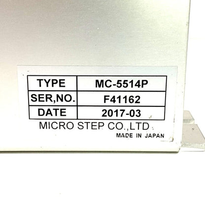 MICROSTEP　5相ステッピングモータードライバー　MC-5514P
