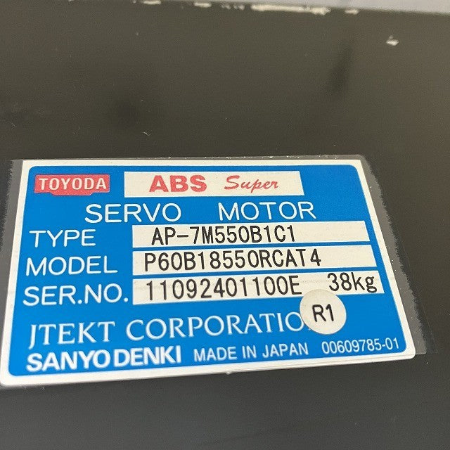 JTEKT　サーボモータ　AP-7M550B1C1