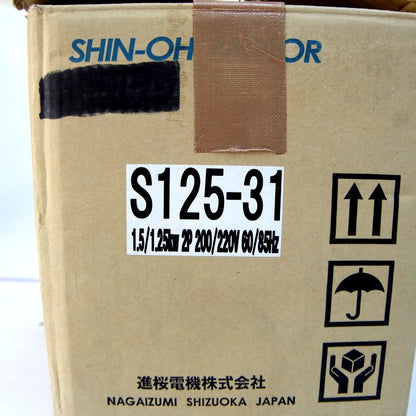 進桜電機　R面取り用スピンドルモータ　S125-31