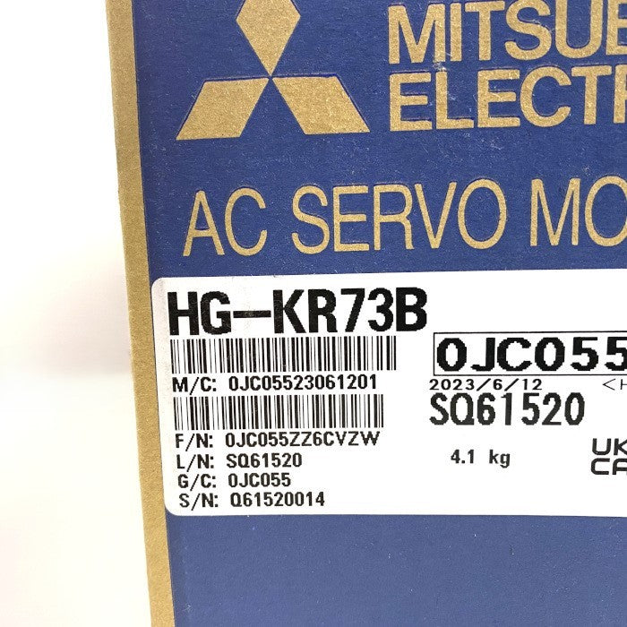 三菱電機　サーボモータ　HG-KR73B