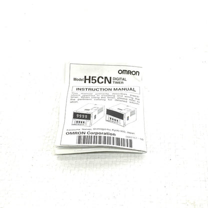 オムロン　クォーツタイマー　H5CN-XBN