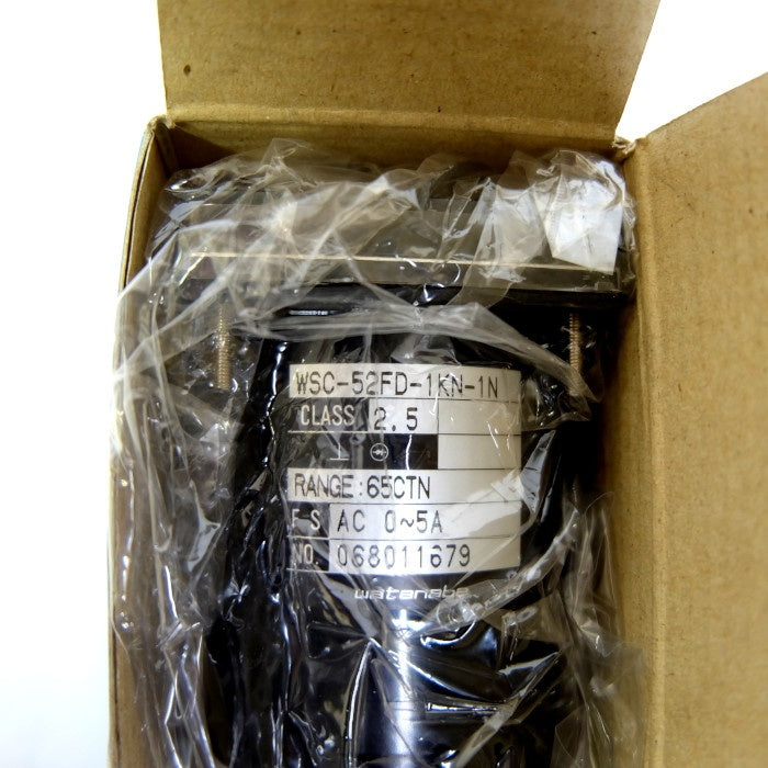 渡辺電機　メーターリレー　WSC-52FD-1KN-1N 65CTN 0-5A
