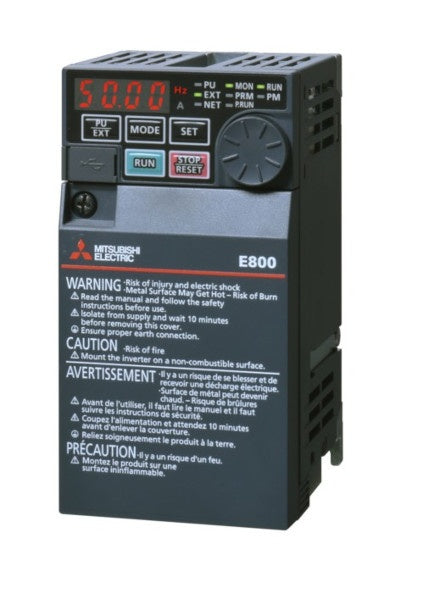 三菱電機　インバーター　FR-E820-0.4K-1