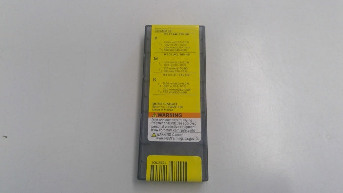 コロミル３２７溝入れ用超硬	327R0612-22011-RM1025