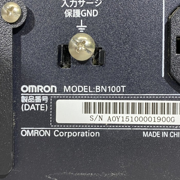 オムロン　無停電電源装置　BN100T