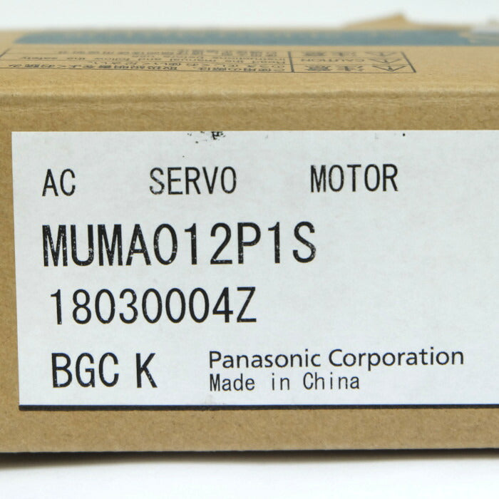 パナソニック　MINASEシリーズサーボモータ　MUMA012P1S