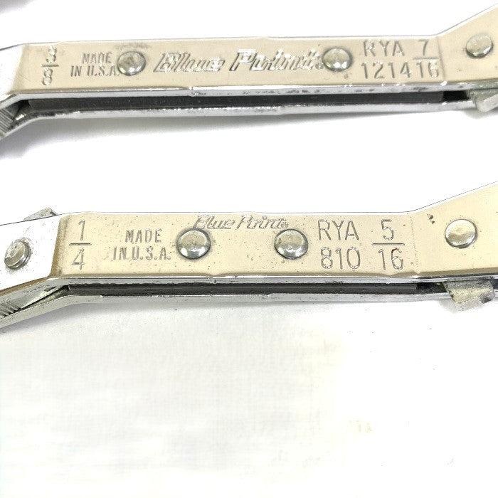 BluePoint　ラチェットメトリックレンチセット　RBYA605