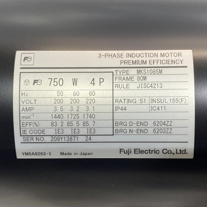 富士ﾓｰﾀｰ　モーター　MKS1085W
