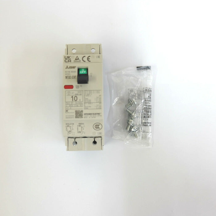 三菱電機　サーキットブレーカ5個セット　NF32-CVF-2P-10A
