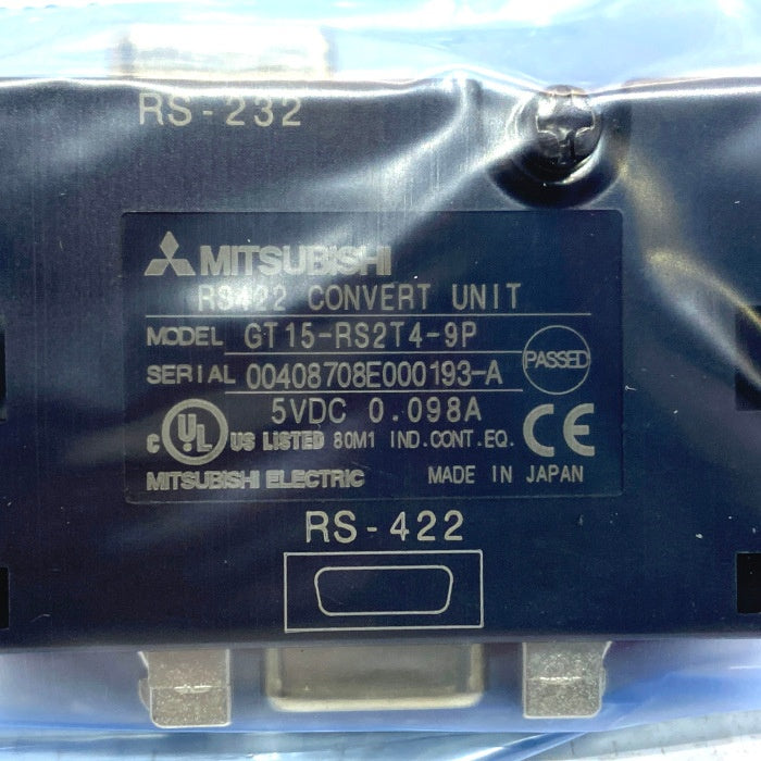 三菱電機　GOTインターフェース　GT15-RS2T4-9P
