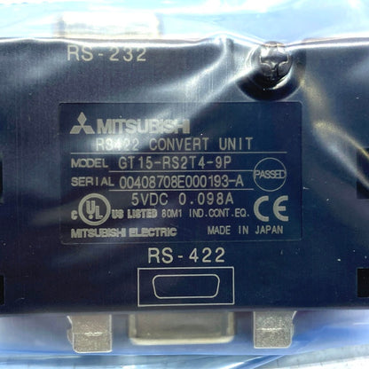 三菱電機　GOTインターフェース　GT15-RS2T4-9P