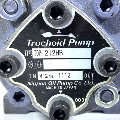 日本オイルポンプ　トロコイドポンプ　TOP-212HB