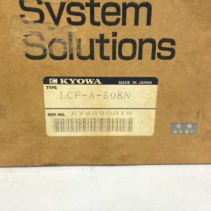 共和電業　荷重変換器　LCF-A-50KN