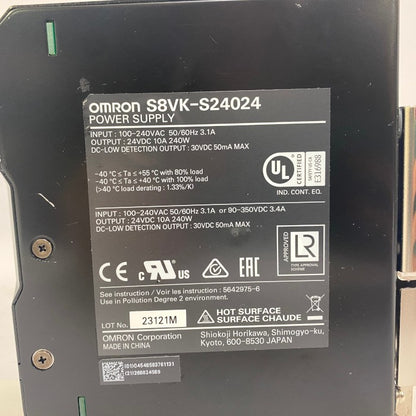 オムロン　スイッチングパワーサプライ　S8VK-S24024