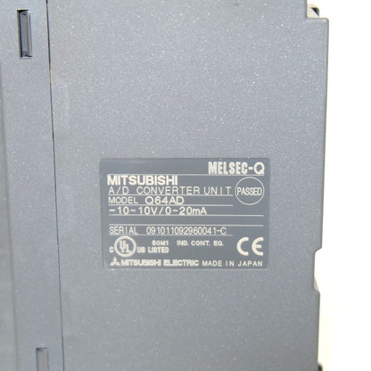 三菱電機　アナログユニット　Q64AD