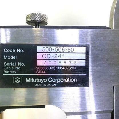 Mitutoyo　デジタルノギス　CD-24