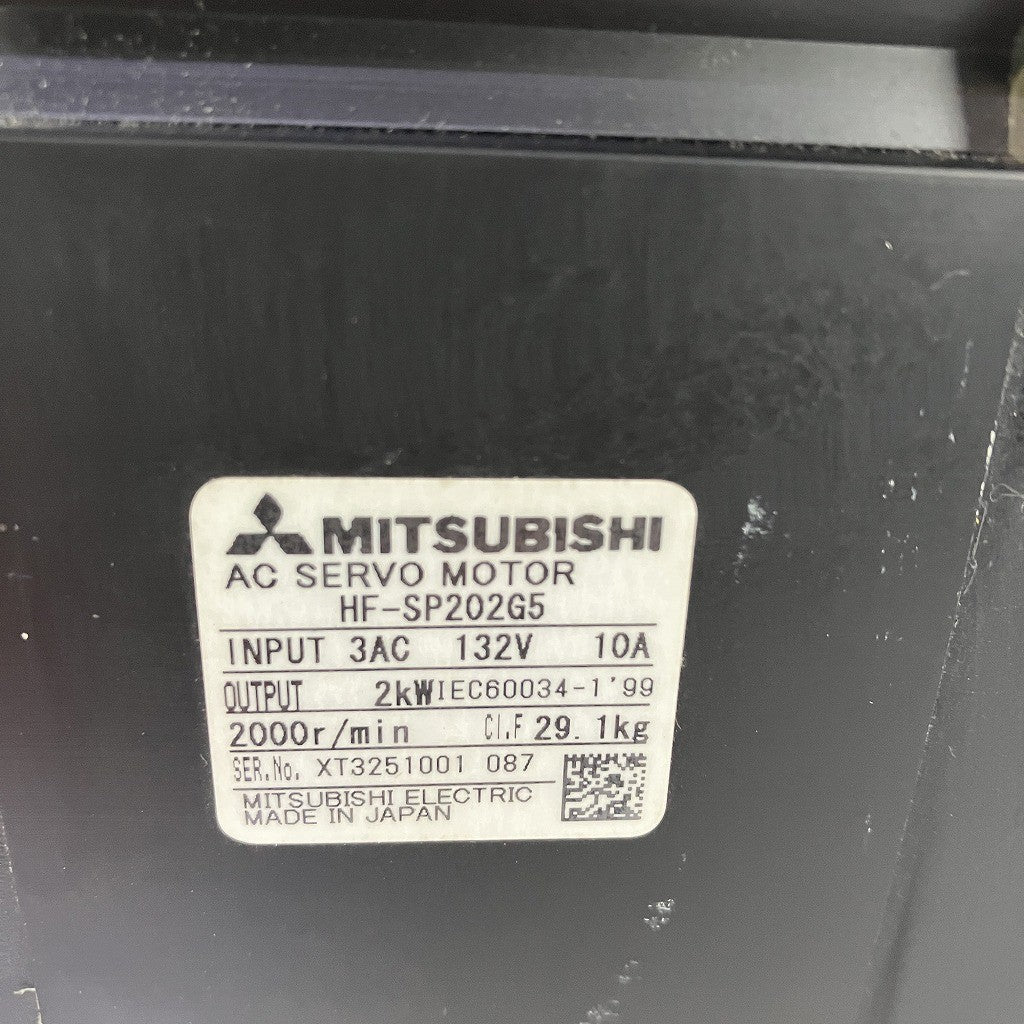 三菱電機　ACサーボモータ　HF-SP202G5　1/21