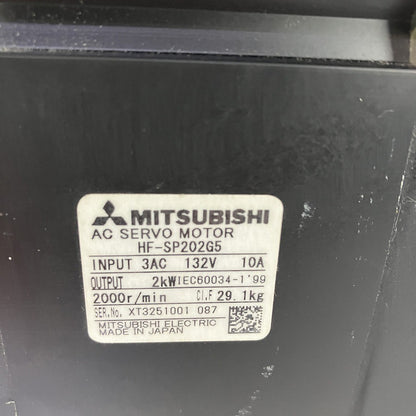 三菱電機　ACサーボモータ　HF-SP202G5　1/21