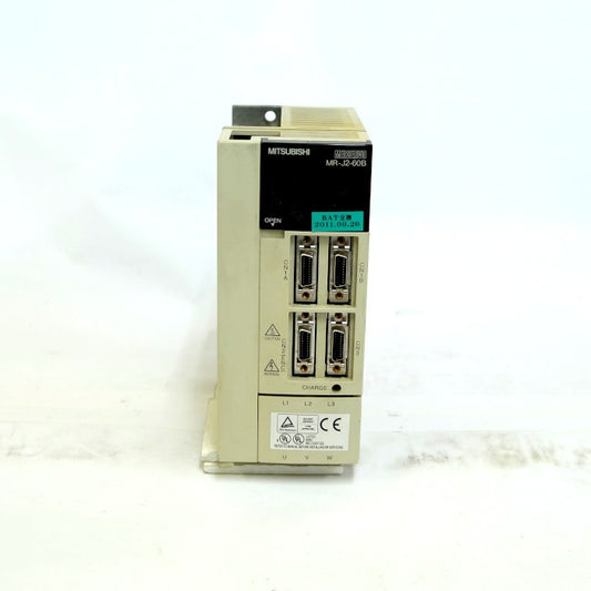 三菱電機　ACサーボアンプ カバー破損有　MR-J2-60B
