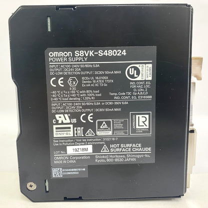 オムロン　スイッチングパワーサプライ　S8VK-S48024