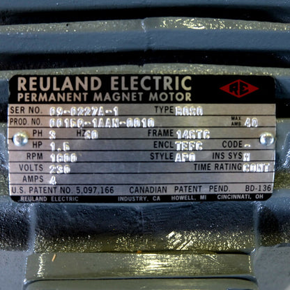REULAND　パーマネント　マグネットモーター　0015Q-1AAN-0010