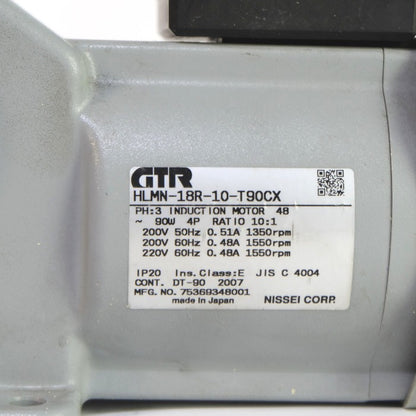 ニッセイ　モーター　HLMN-18R-10-T90CX