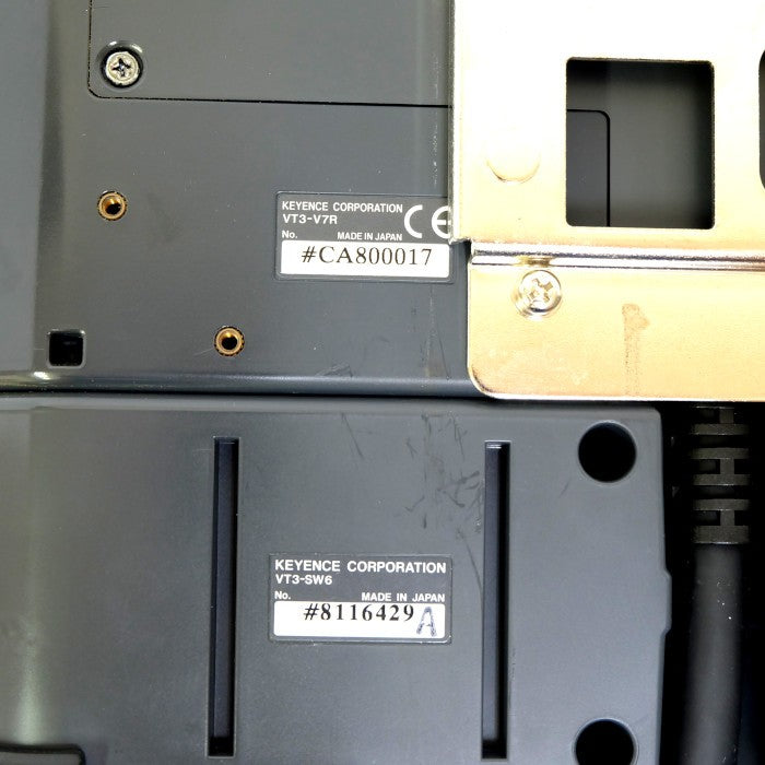 キーエンス　7型 VGA TFTカラー フリーレイアウト　VT3-SW6 VT3-V7R