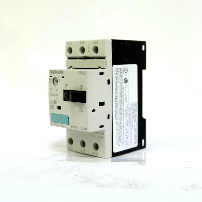 シーメンス　モーターブレーカー　3RV1011-1GA10(S00 4.50~6.30A)