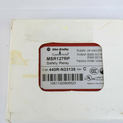 Allen-Bradley　セーフティリレー　MSR127RP　440R-N23135