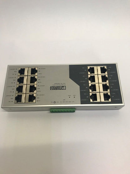 PHENIX　CONTACT HUB　ハブ　FL SWITCH SF 16TX 2832849　コネクタ差込口割れ有　差込コネクタ欠品