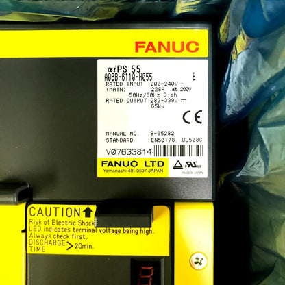 FANUC　パワーサプライモジュール　A06B-6110-H055