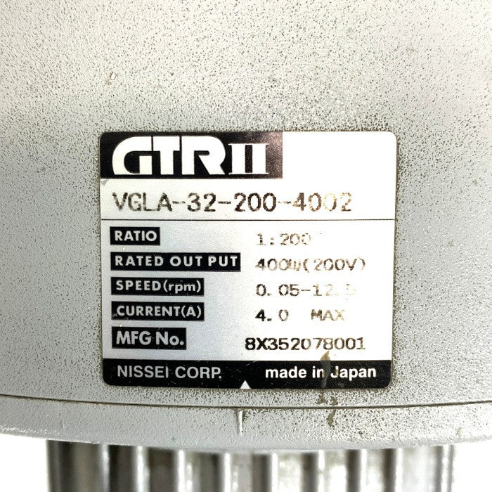 ニッセイ　ギヤモータ　VGLA-32-200-4002