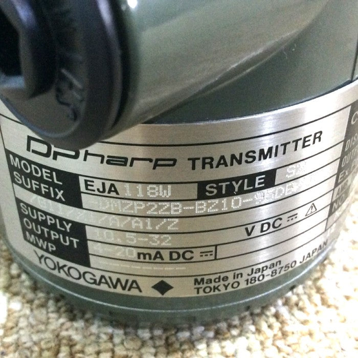 横河電機　リモート差圧伝送器　1/2-300RF 10M EJA118W-DMZP2ZB-BZ10-95DEBZ3F3