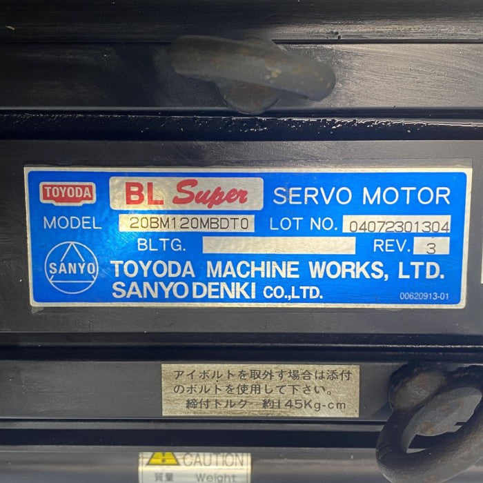 TOYODA　サーボモーター　20BM120MBDT0