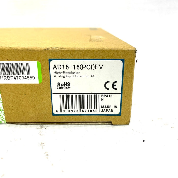 CONTEC　アナログ入力ボード　AD16-16(PCI)EV