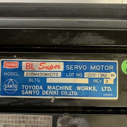 JTEKT　山洋電機　サーボモータ　20BM430MXDT0