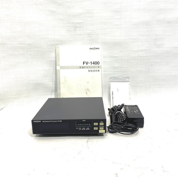 小野測器　高速Ｆ／Ｖ変換器　FV-1400